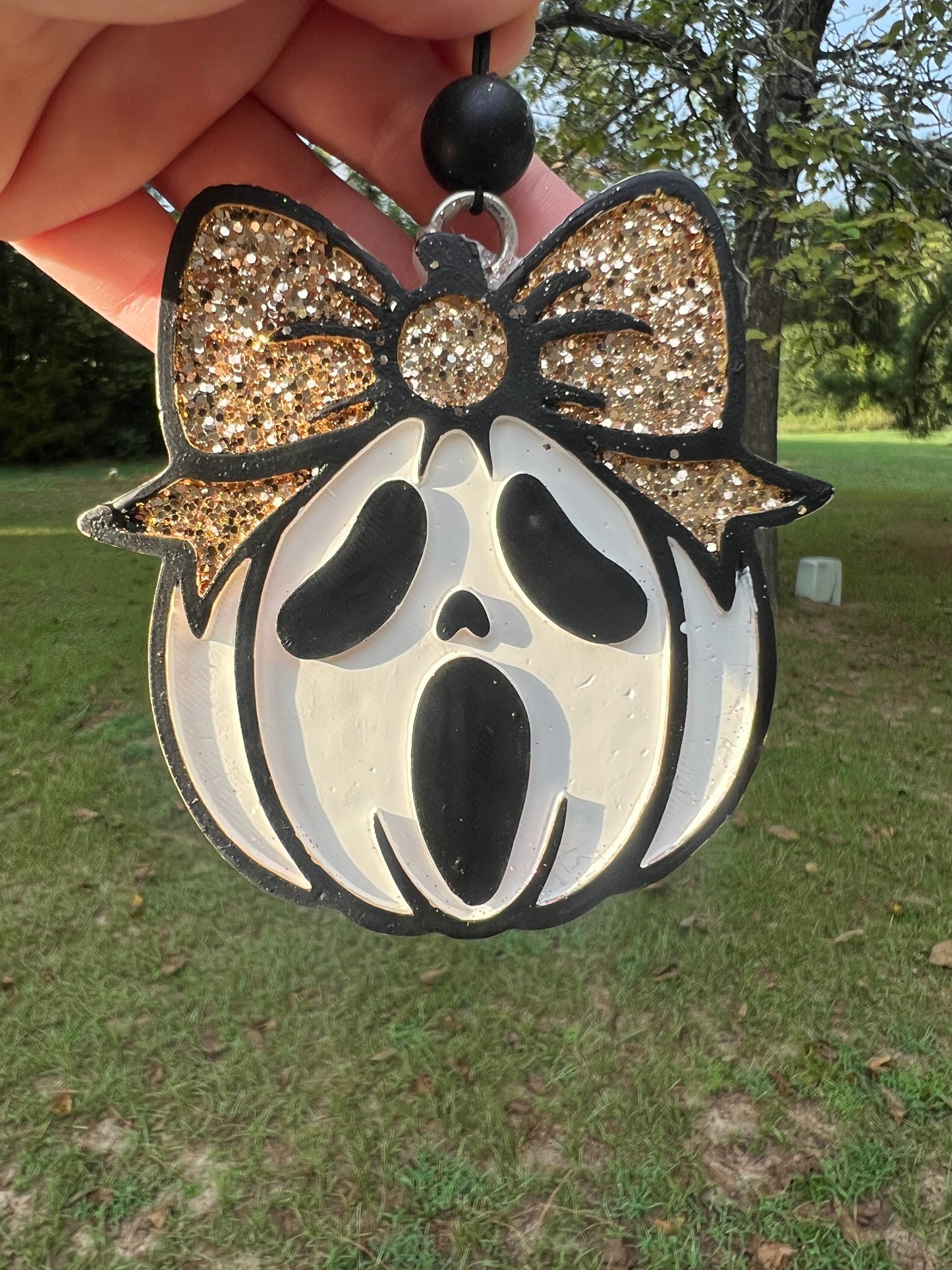 Scream Pumpkin Freshie
