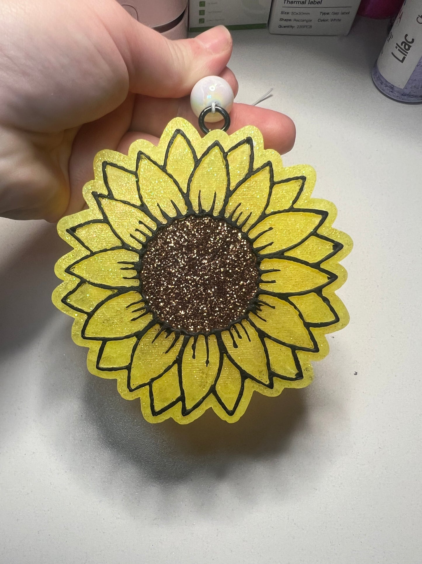 Sunflower Car Freshie