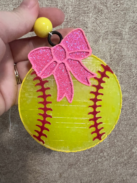 Softball or Baseball Car Freshie