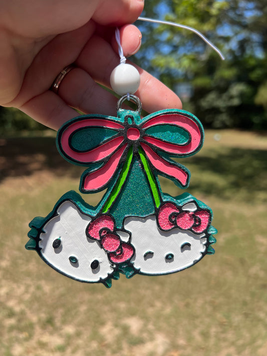 Hello Kitty Cherries Car Freshie