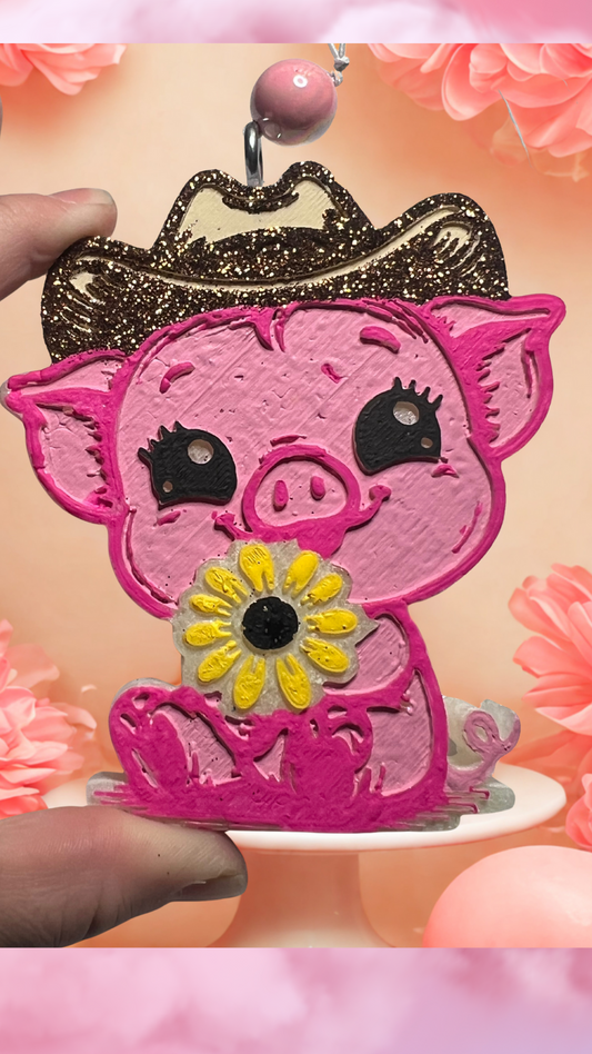 Pig Car Freshie