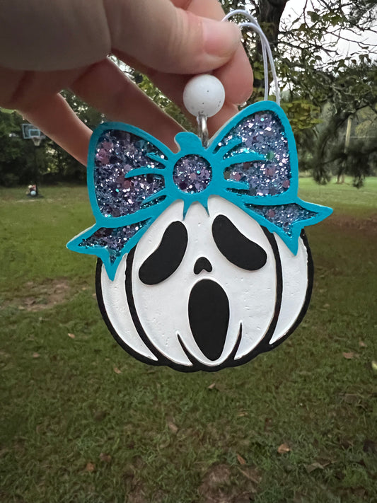 Scream Pumpkin Freshie