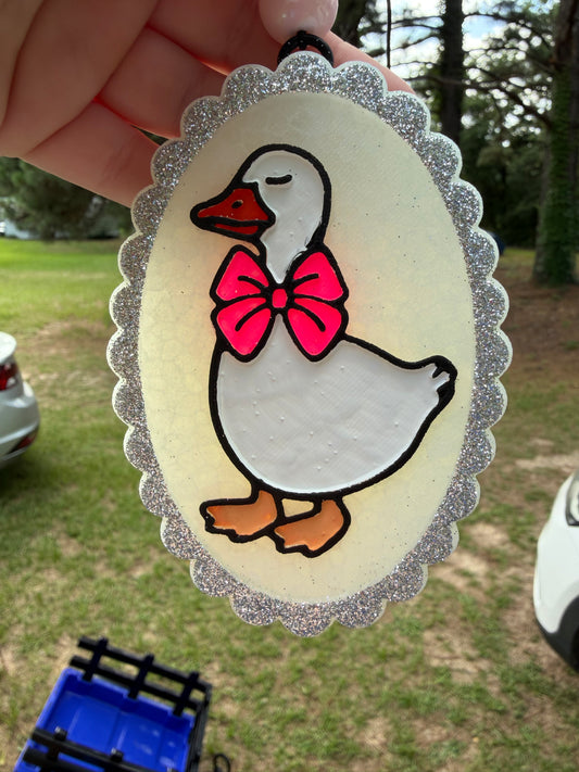 Goose w/Frame Freshie