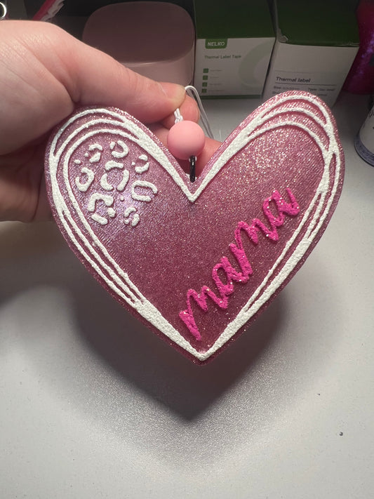 Mama Heart Car Freshie