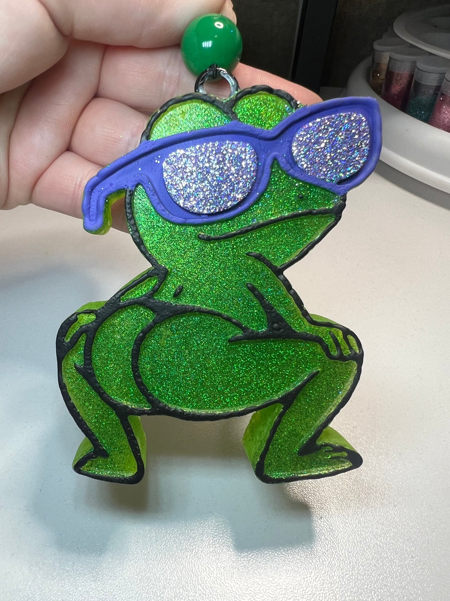 Frog Car Freshie