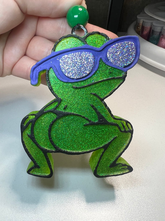 Frog Car Freshie