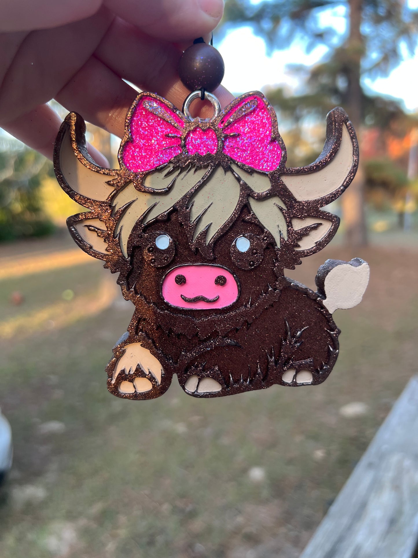 Baby Cow Car Freshie
