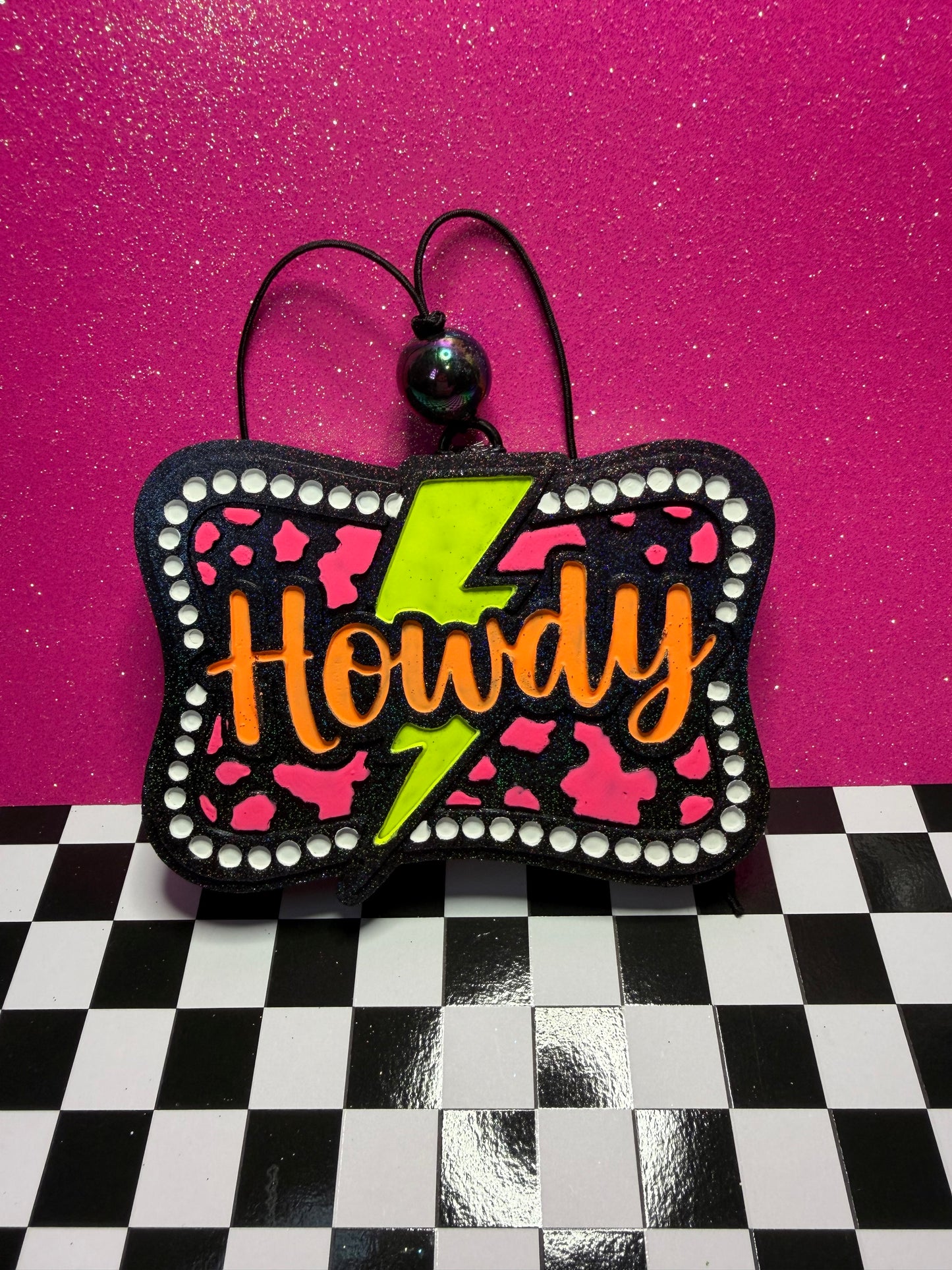 Howdy Car Freshie