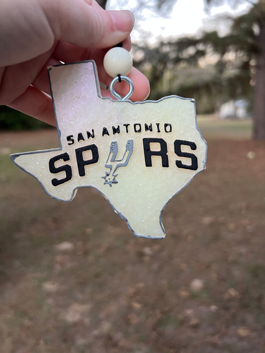 SA SPURS Car Freshie