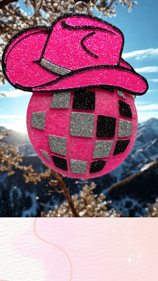 Disco w/Hat Car Freshie