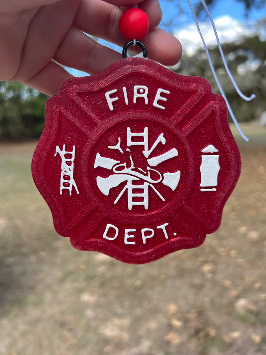 Fire Dept. Car Freshie