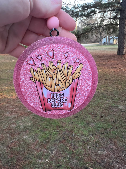 Valentine Cardstock Car Freshie